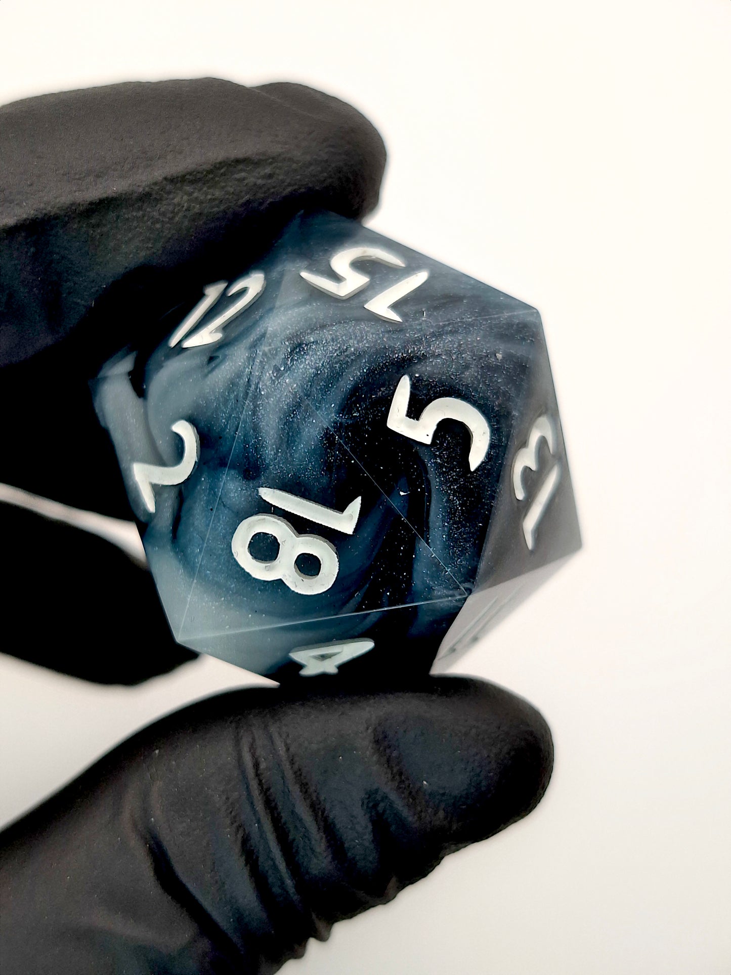 Stormy Night  (White Numbers)