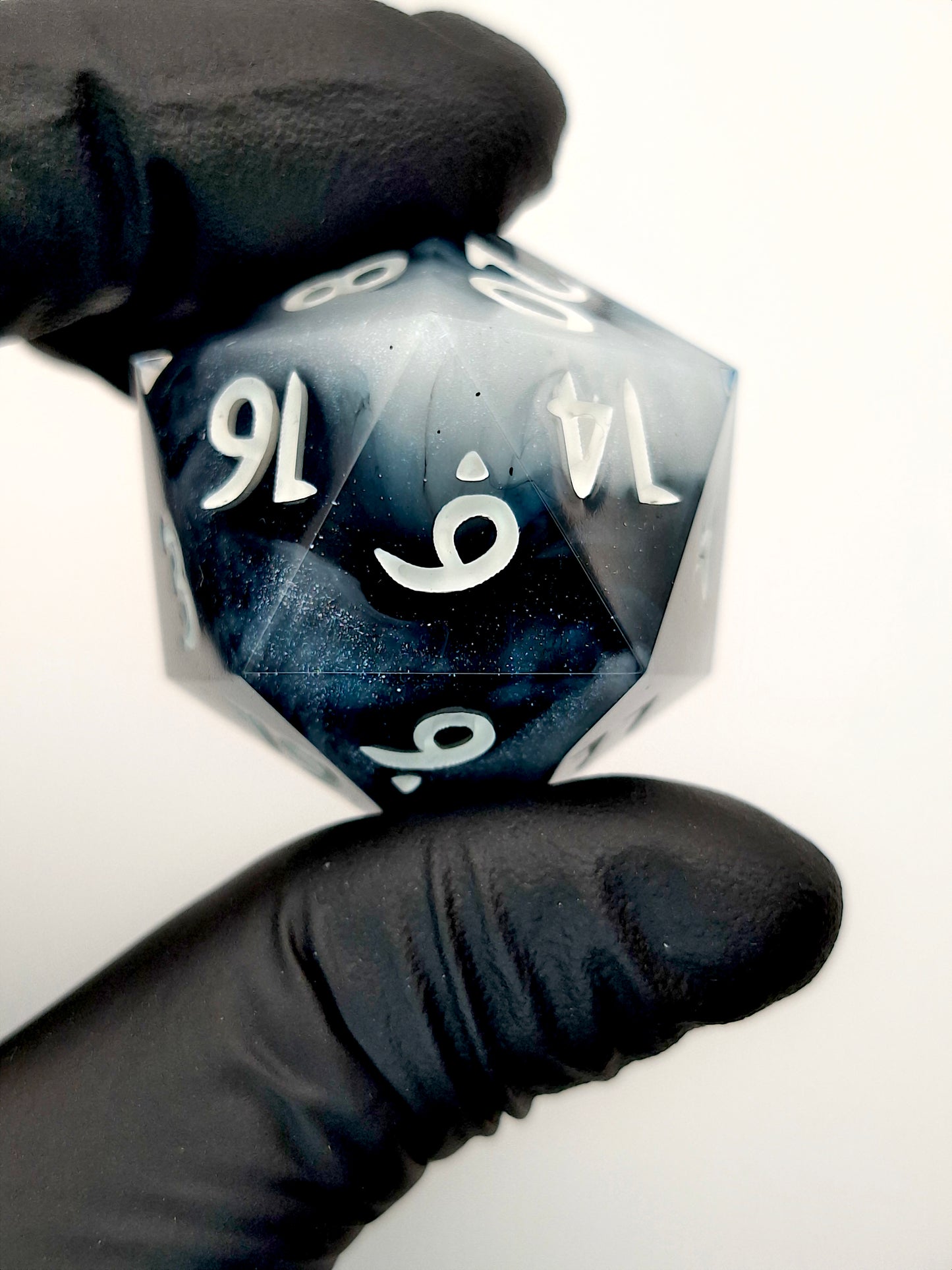 Stormy Night  (White Numbers)